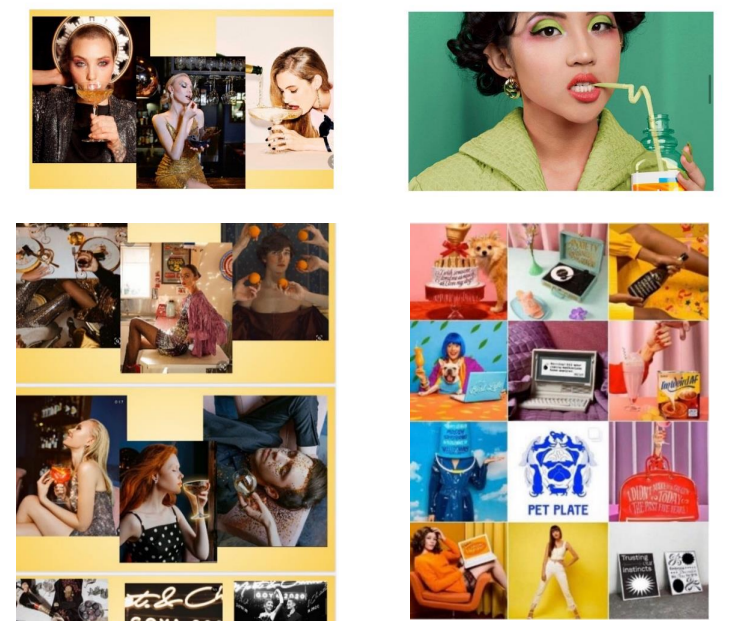 Moodboard проекта на креативном этапе